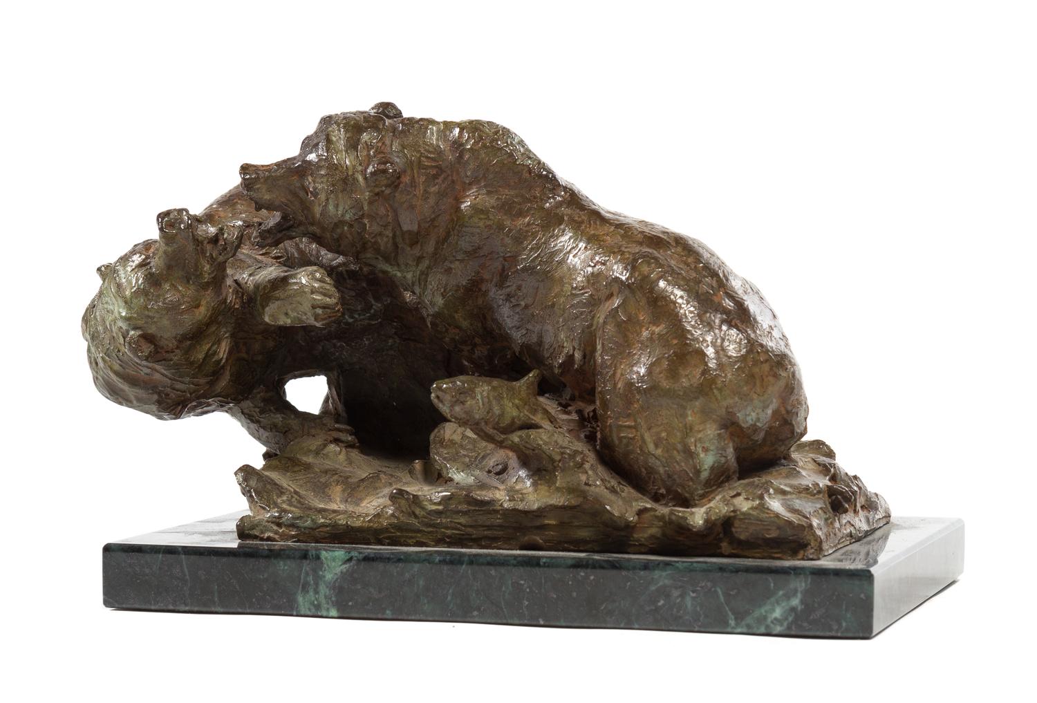 Edward James Fraughton, (American, b. 1939), A Pair of Bears, 1989