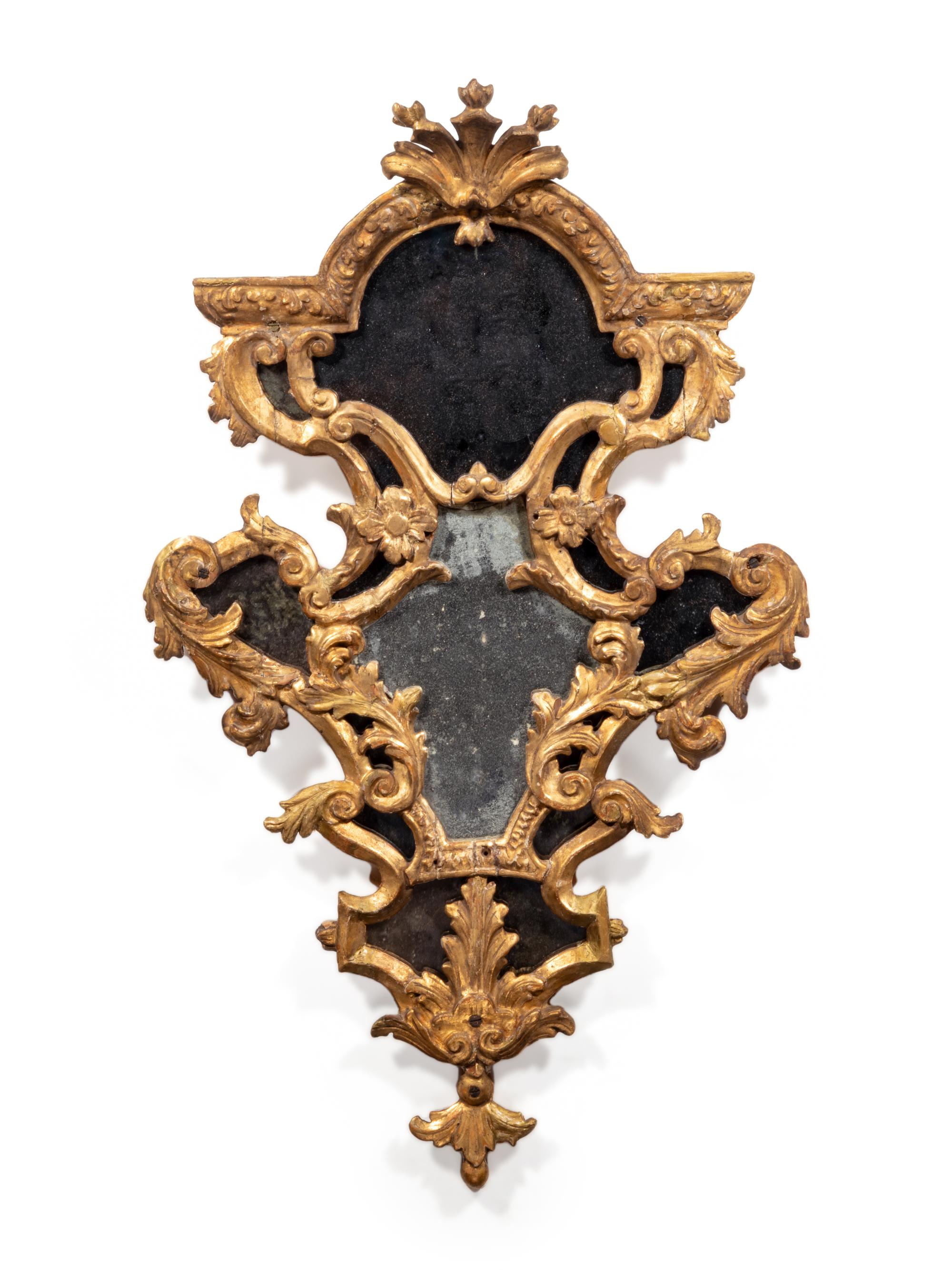 An Italian Giltwood Mirror