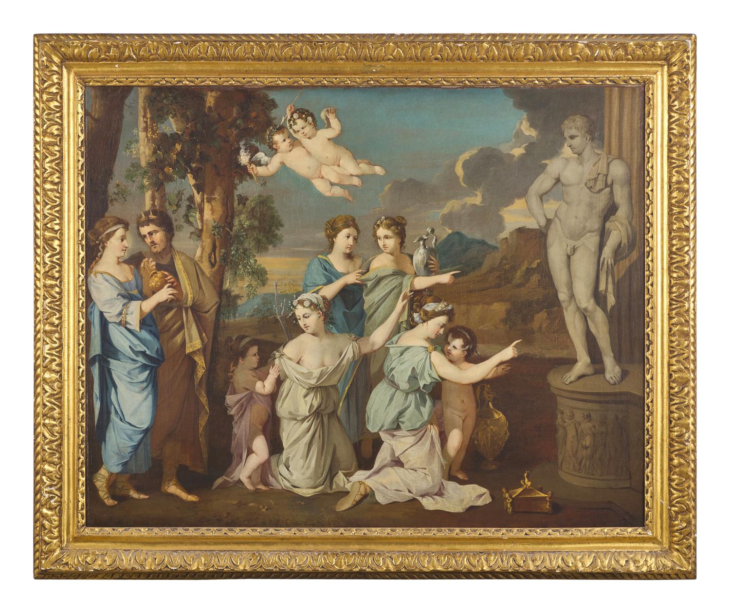 Psyche and Her Father at Apollo's Oracle