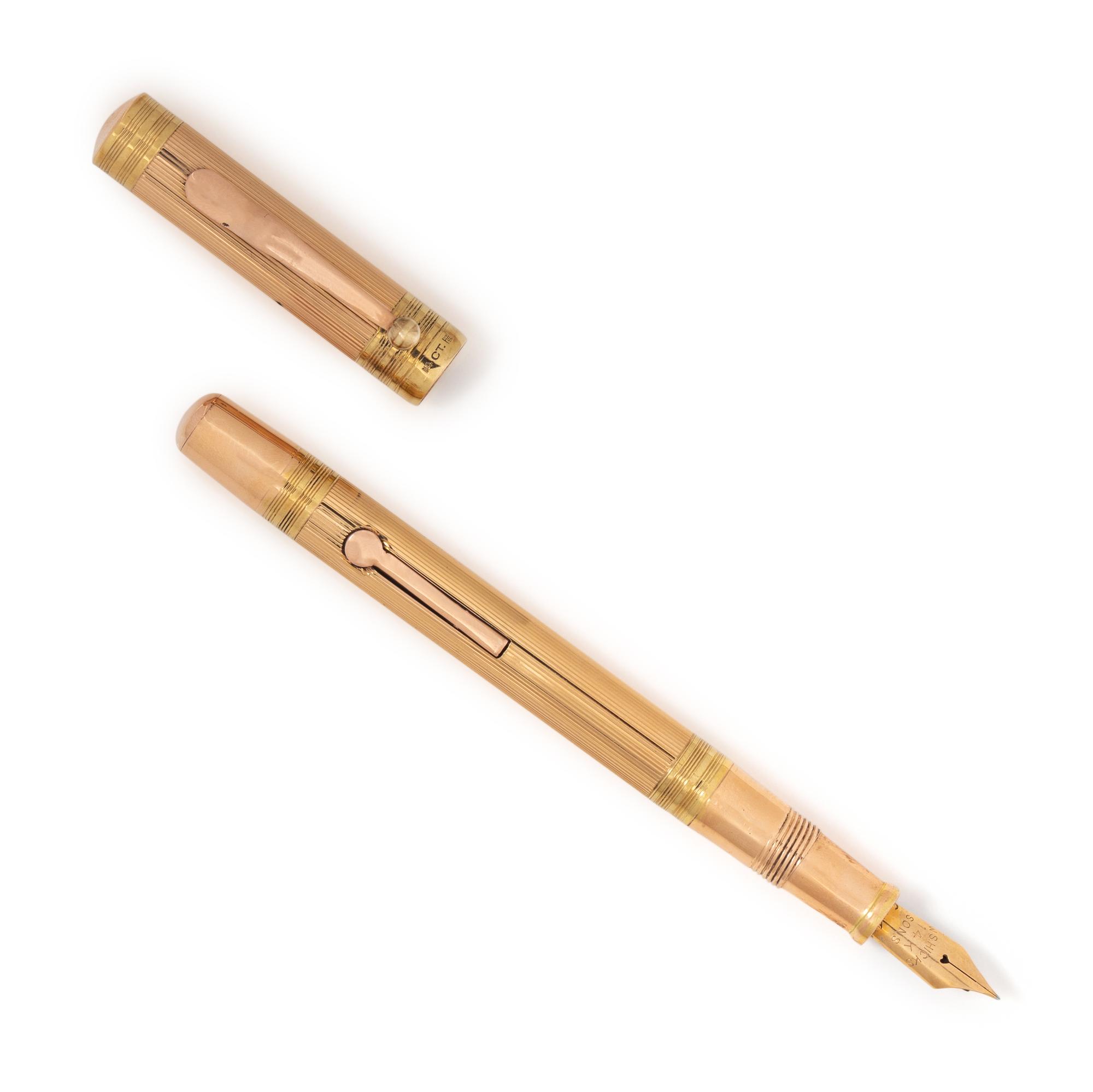 BICOLOR GOLD FOUNTAIN PEN