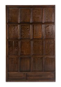 A Group of Elizabethan Oak Room Panels from Whitehall, Shrewsbury