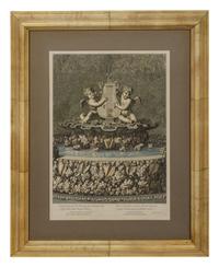 A Group of Handcolored Engravings