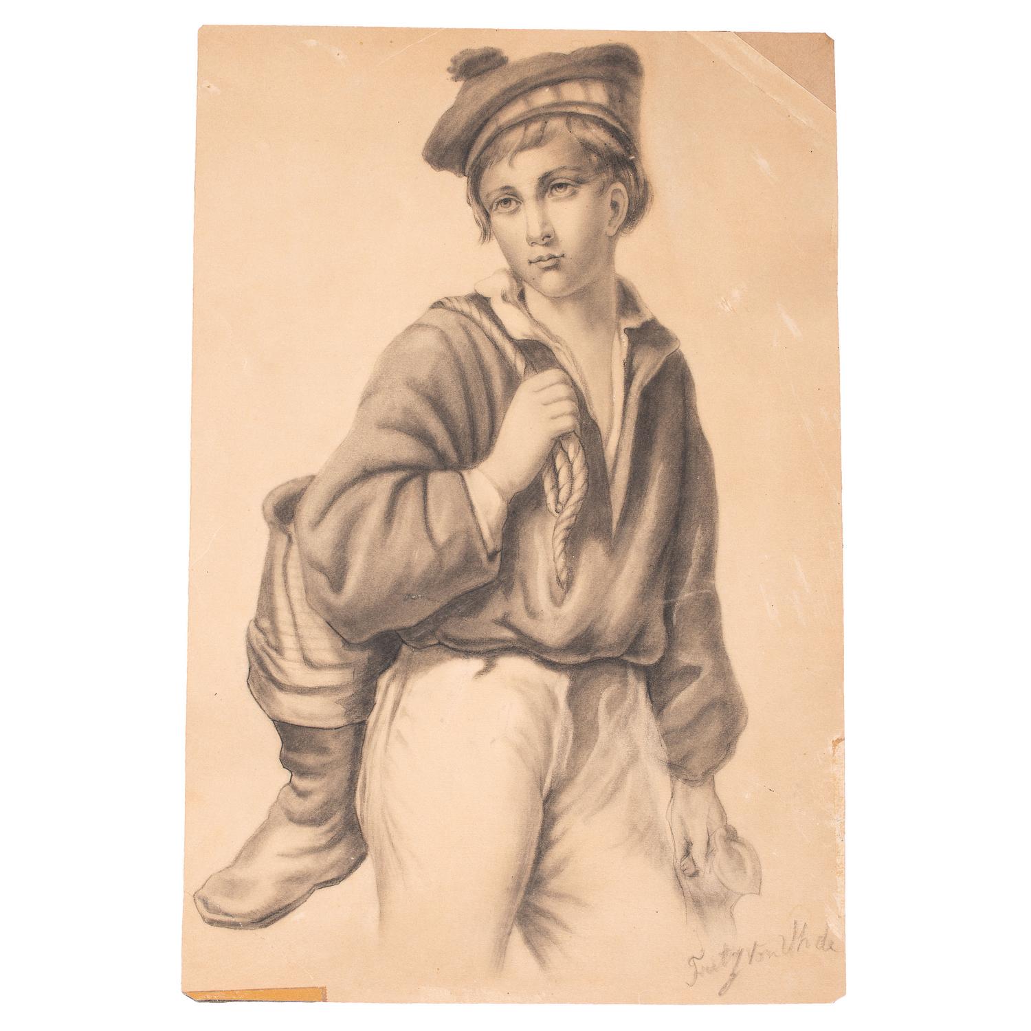 Untitled (Portrait of a Sailor) , Circa 1909