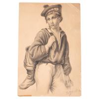 Untitled (Portrait of a Sailor) , Circa 1909