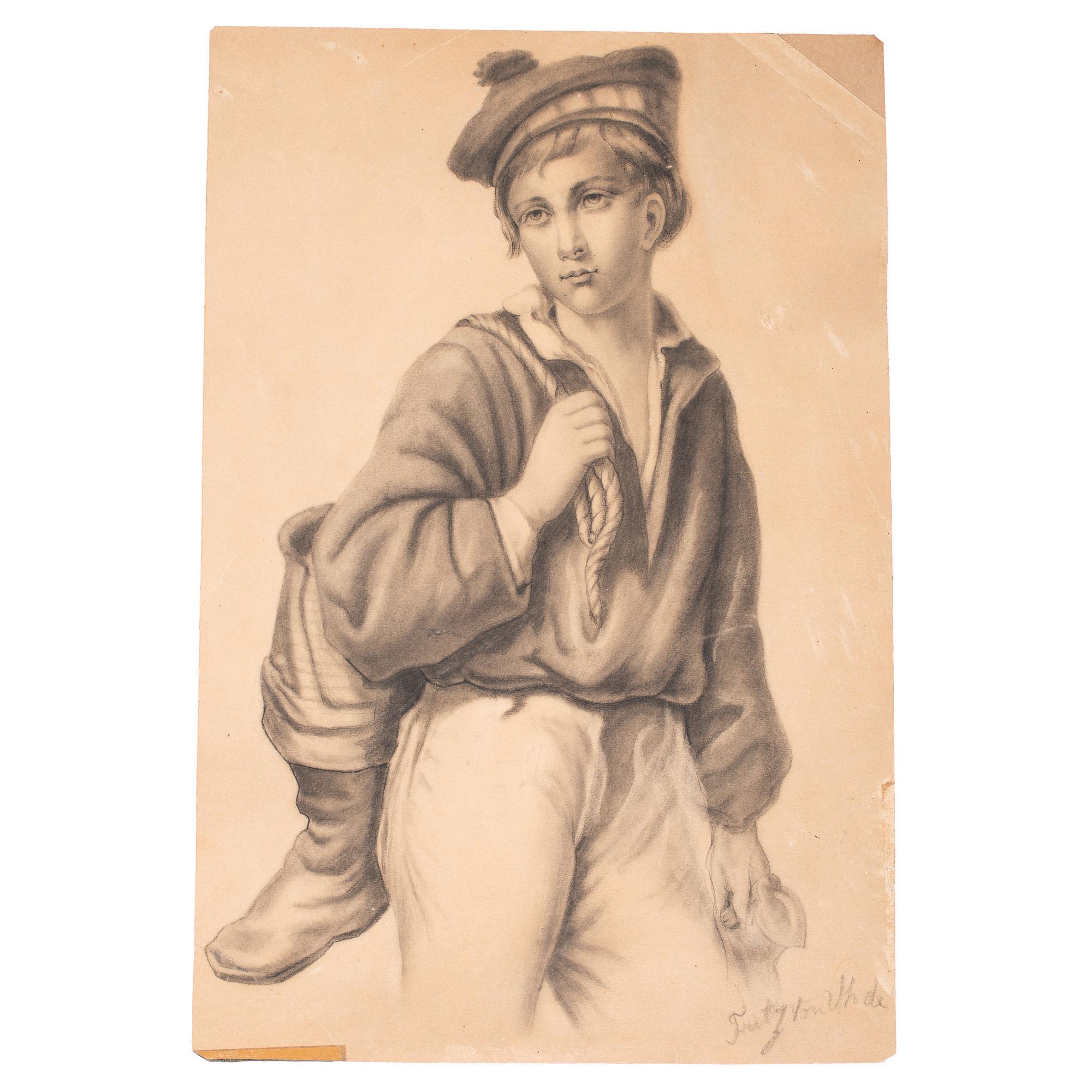 Untitled (Portrait of a Sailor) , Circa 1909