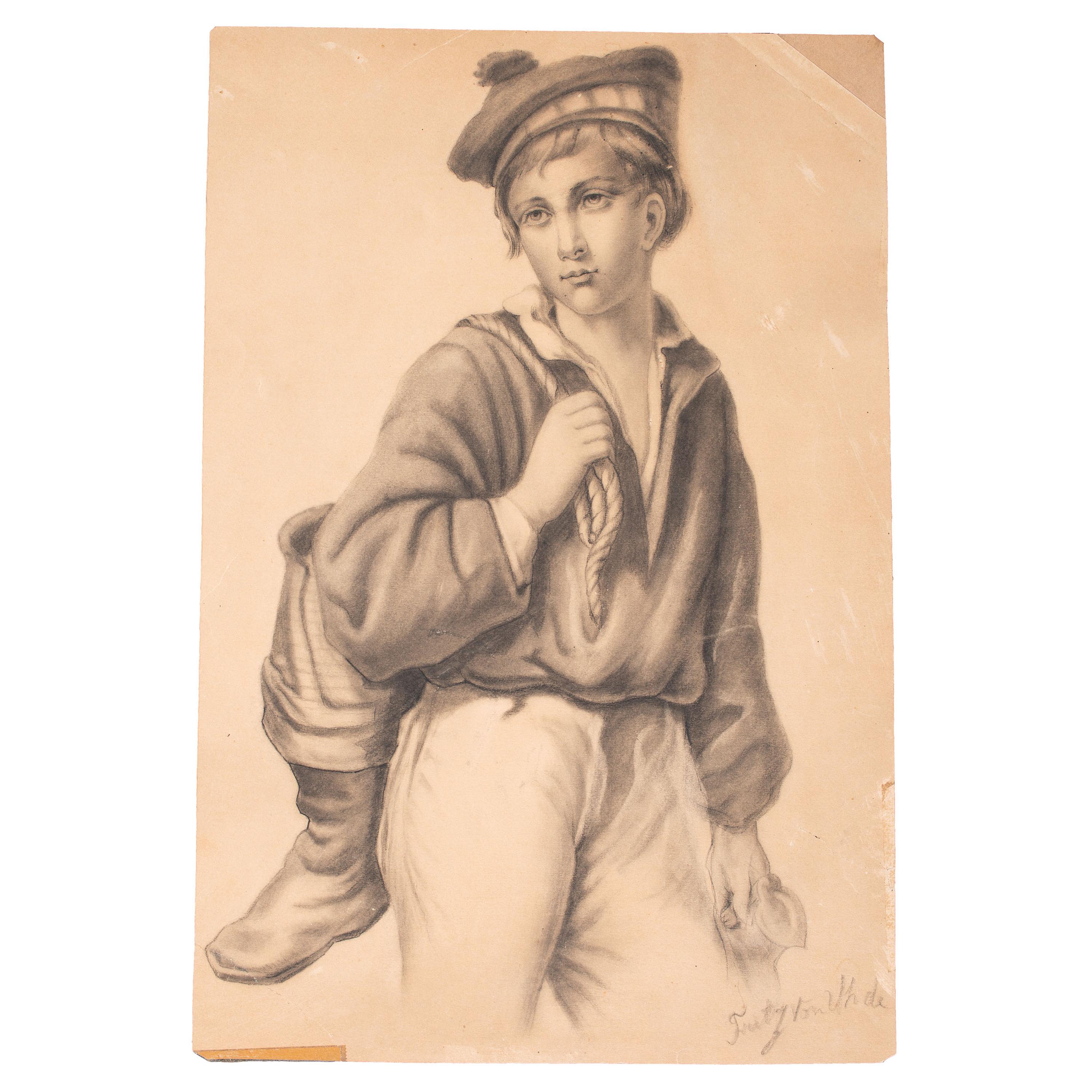 Untitled (Portrait of a Sailor) , Circa 1909