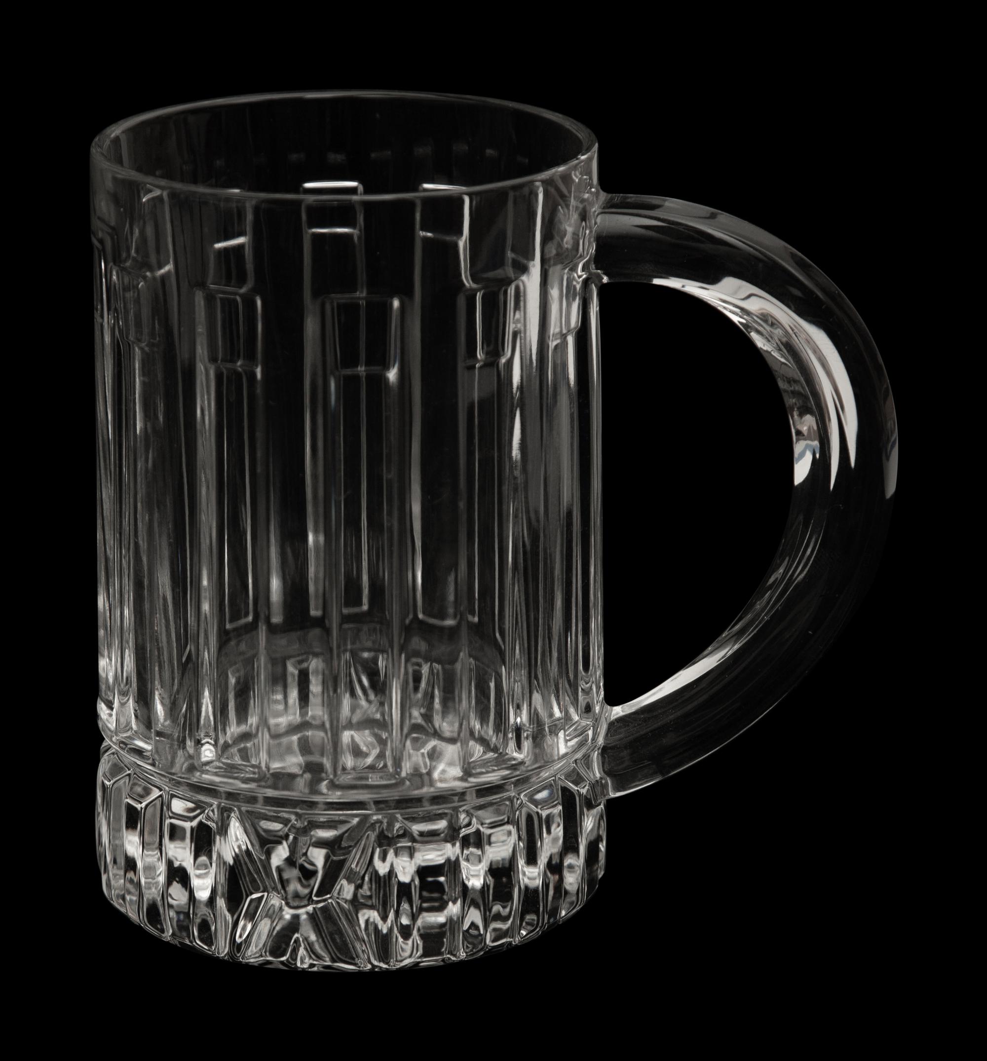 Five Pieces of Tiffany and Co. Glass Barware — 20th Century
