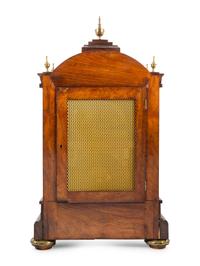 A Brass Inlaid Rosewood Bracket Clock