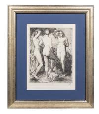 Artist Unknown (20th century) The Three Graces etching…