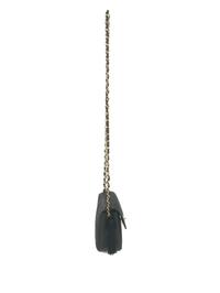 Chanel Black Silk Rounded Flap Bag
