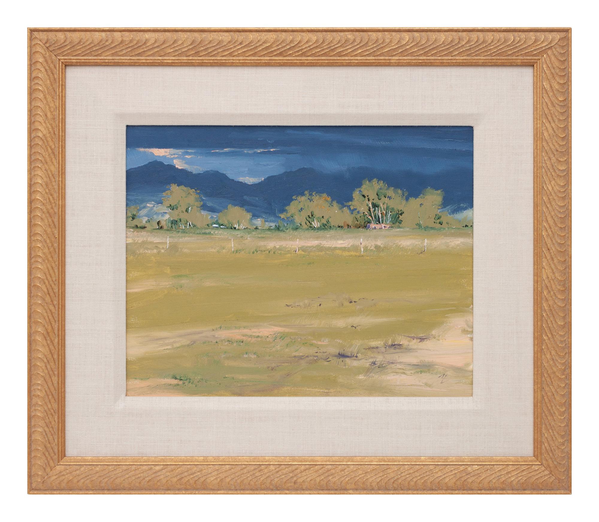 Adobe Near San Luis Colorado, With Approaching Storm