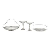 Four Assorted Sterling Silver Table Items