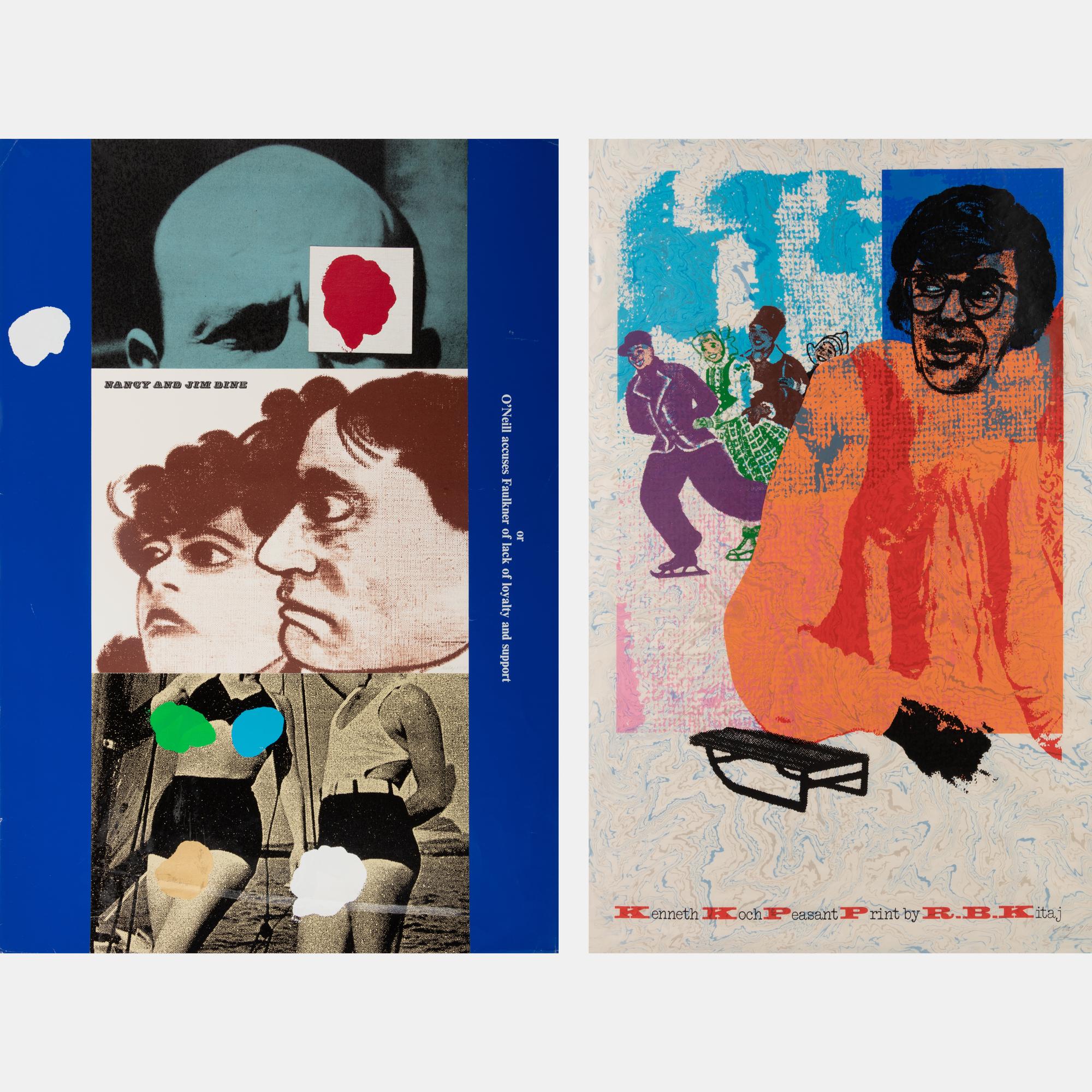 A Pair of Prints ( Nancy and Jim Dine and Kenneth Koch )