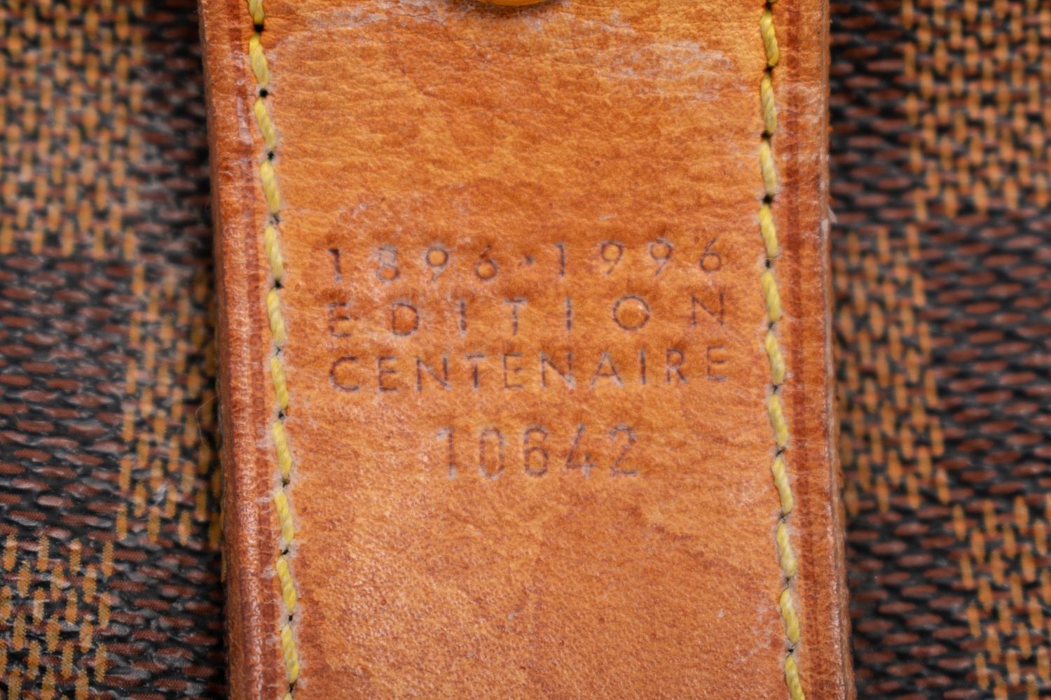 Louis Vuitton Limited Edition Centenaire Damier Chelsea Bag, 1997