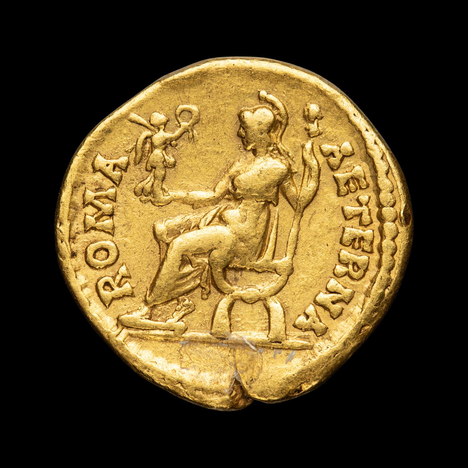[ANCIENT] Roman. Hadrian. Gold Aureus. (117-138 CE)