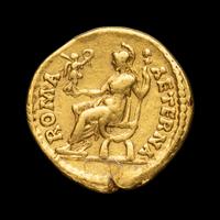 [ANCIENT] Roman. Hadrian. Gold Aureus. (117-138 CE)