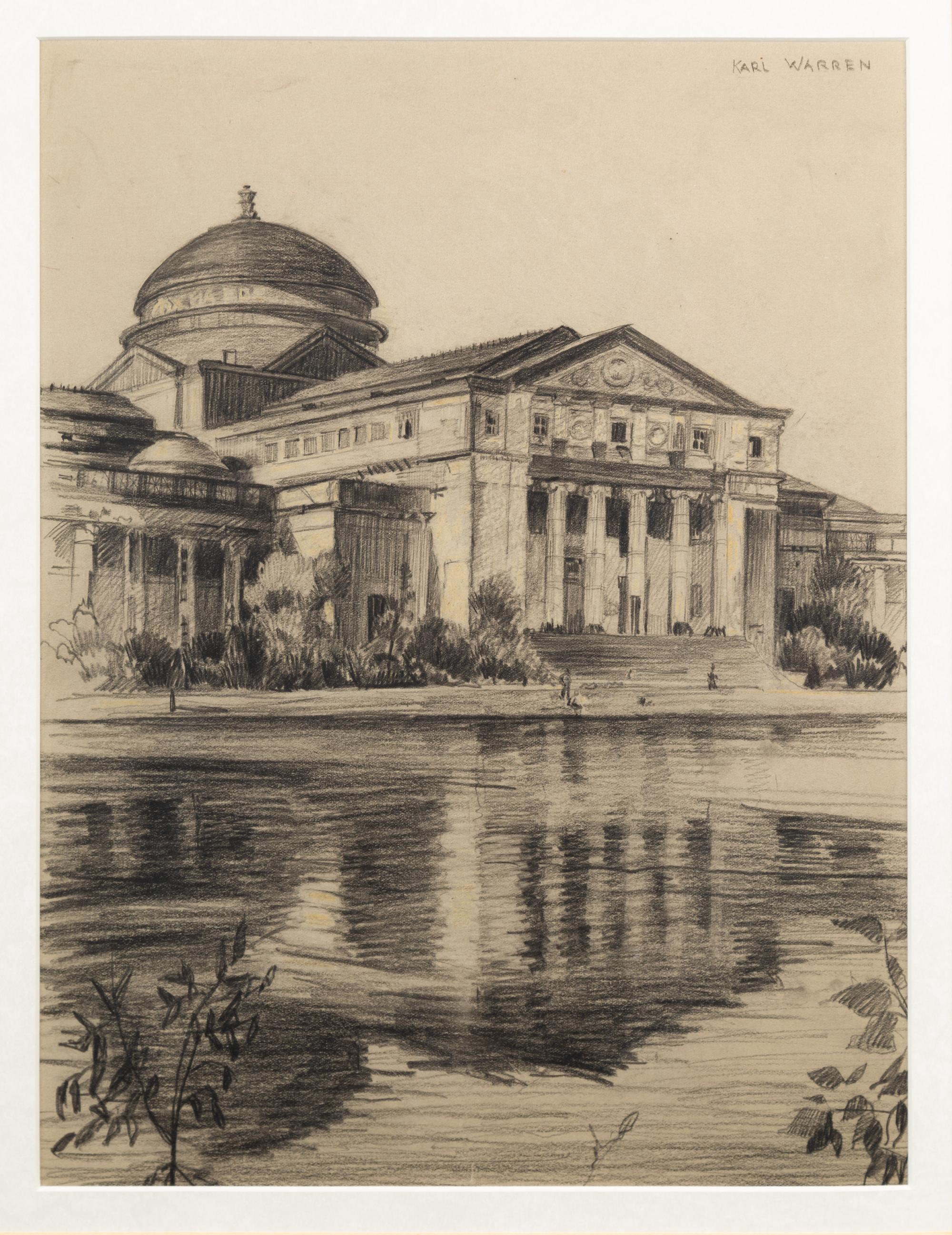 [CHICAGO ARCHITECTURE]. A group of 10 drypoint etchings by Otto J. Schnieder, Karl Warren, S. Chester Danforth and others, including: