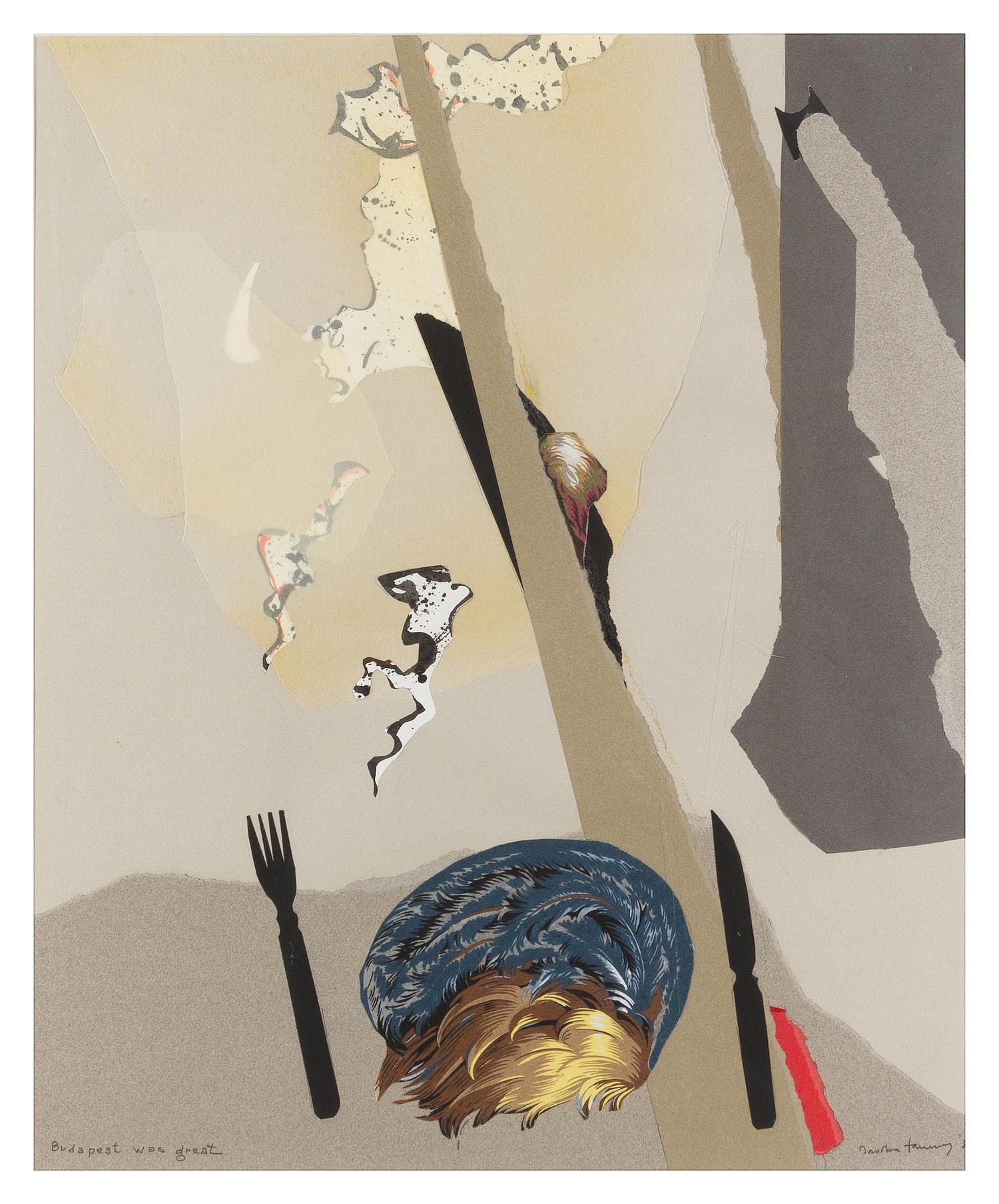 Dorothea Tanning, (American, 1910-2012), Budapest was Great, 1988