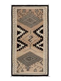 Navajo Crystal Pattern Weaving / Rug