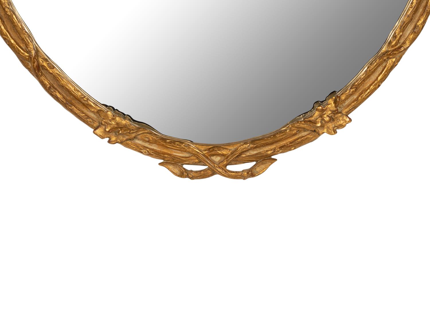 A Continental Giltwood Mirror