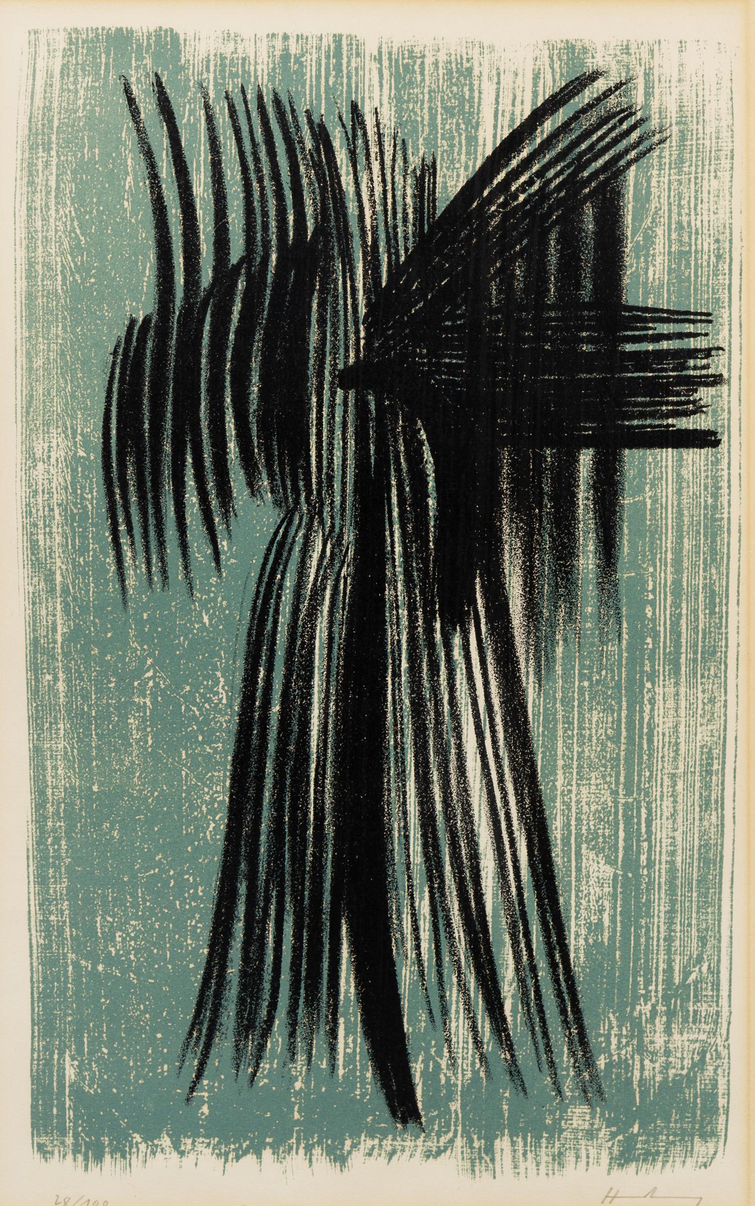Hans Hartung, (French/German, 1904–1989), Flight