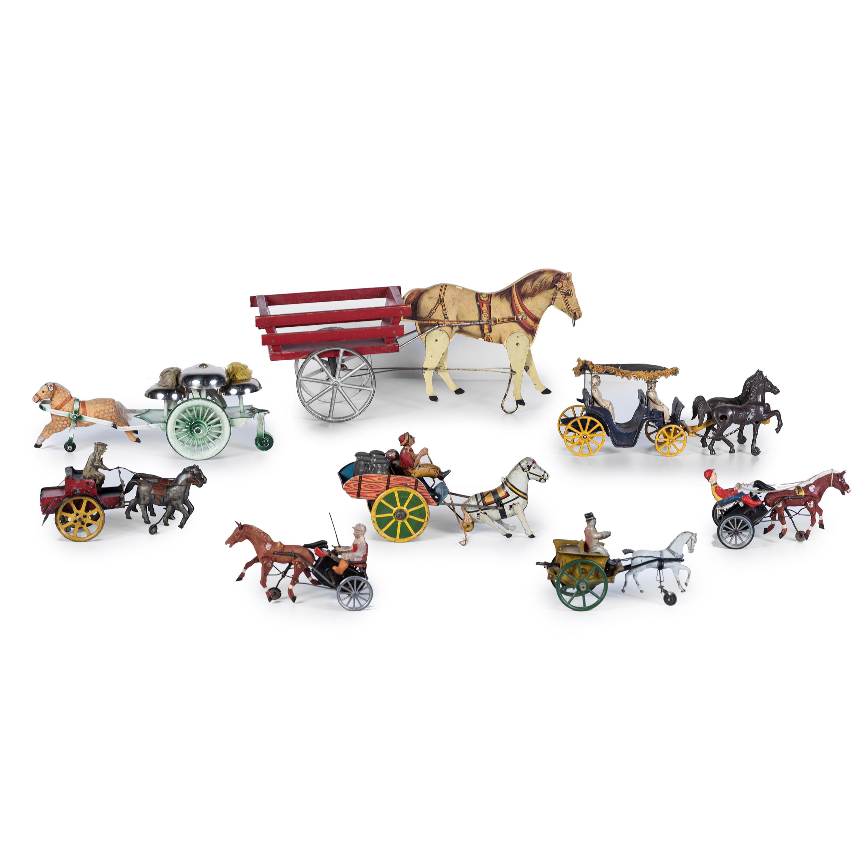 Eight Horse and Cart Toys