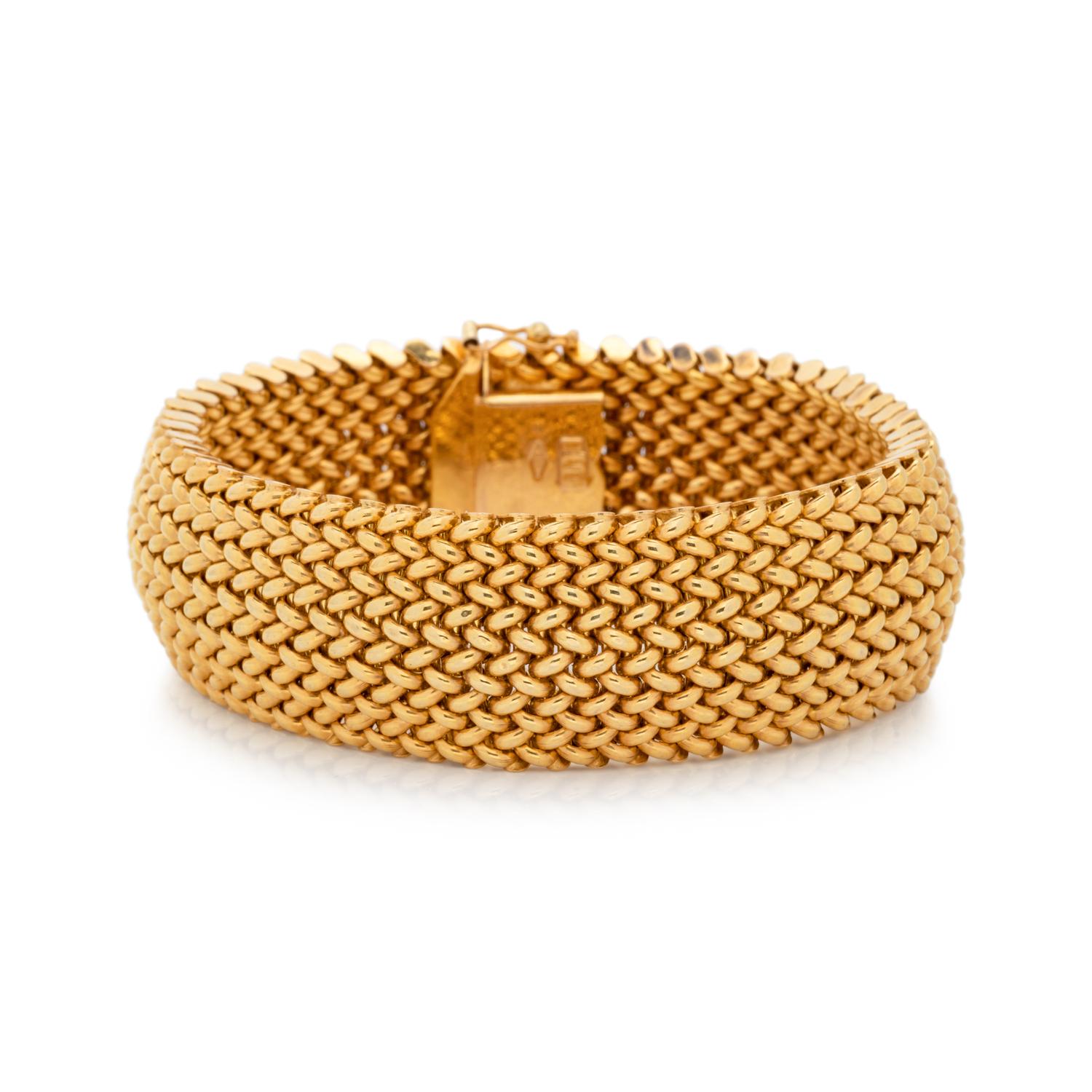 YELLOW GOLD BRACELET