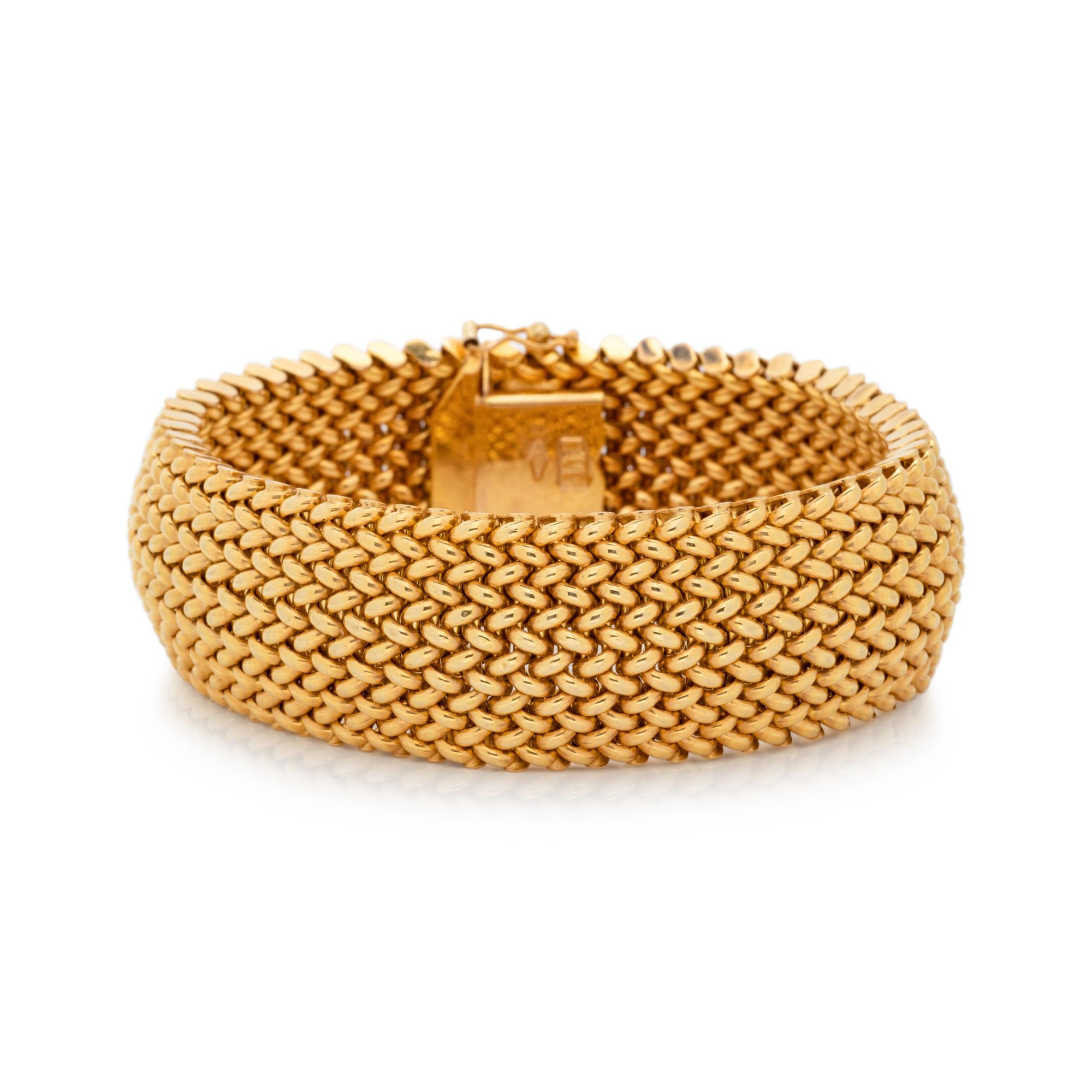 YELLOW GOLD BRACELET