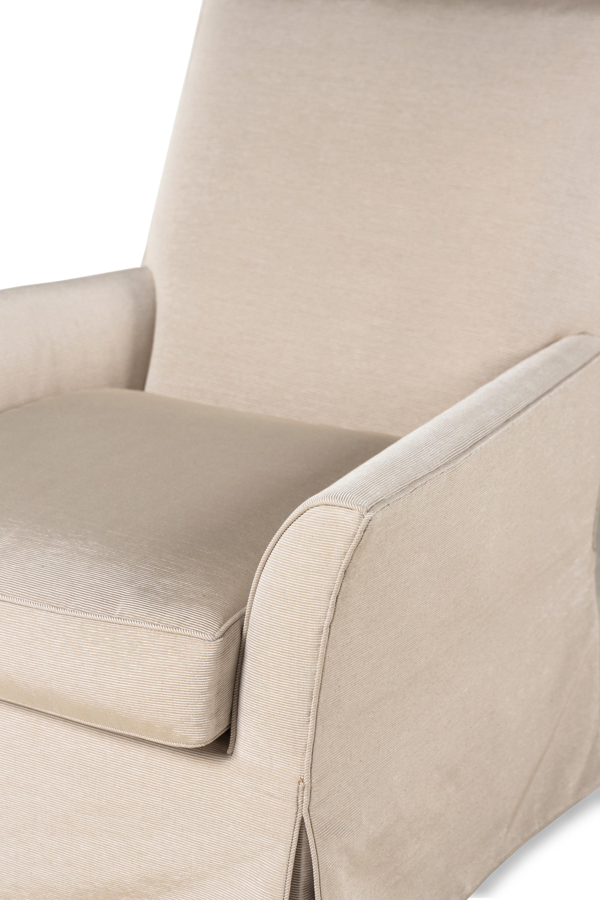 A Pair of Nancy Corzine Upholstered Armchairs