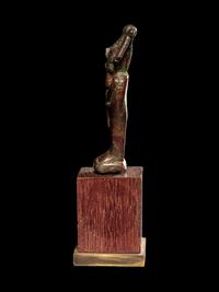An Egyptian Bronze Osiris