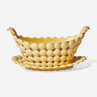 A Wedgwood Caneware Simulated Pastry Basket UK, circa 1810