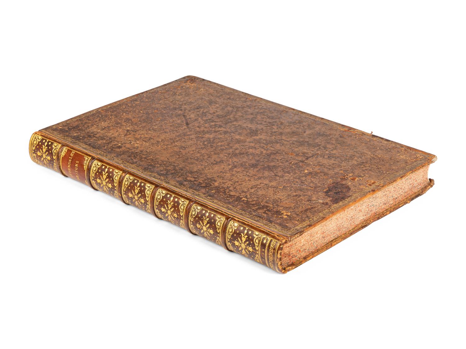 CHIPPENDALE, Thomas (1718-1779). The Gentleman and Cabinet-Maker's Director: being a large collection of the most elegant and useful designs of household furniture. London: J. Haberkorn for the author and others, 1755.