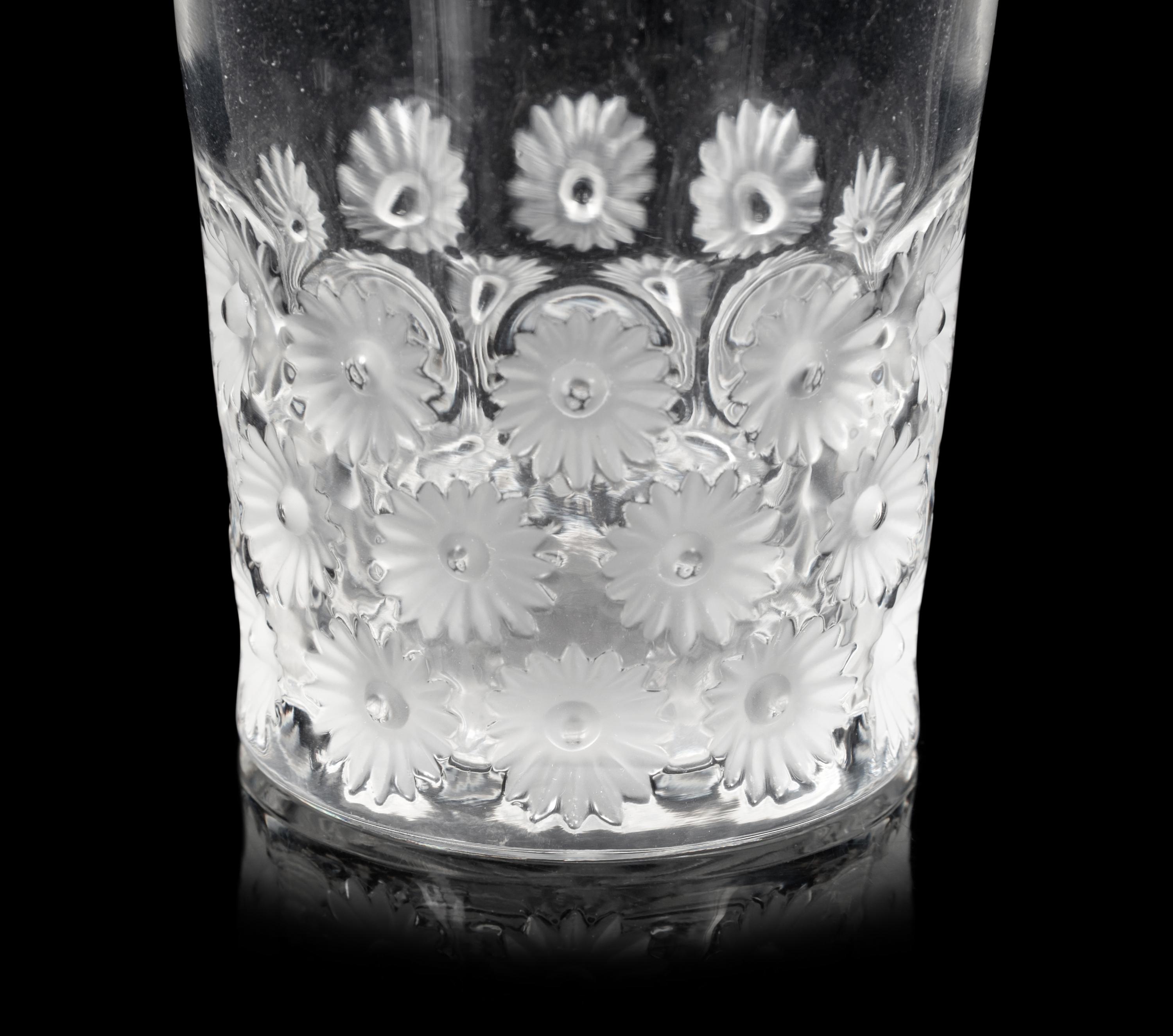 A Set of Ten Lalique Napsbury Tumblers
