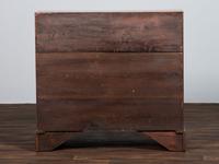 A Chippendale Figured Mahogany Slant-Front Desk