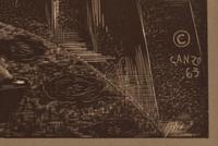 A pair of prints ( Studio Mirror; After the Storm )