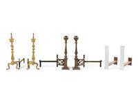 Three Pairs of Andirons