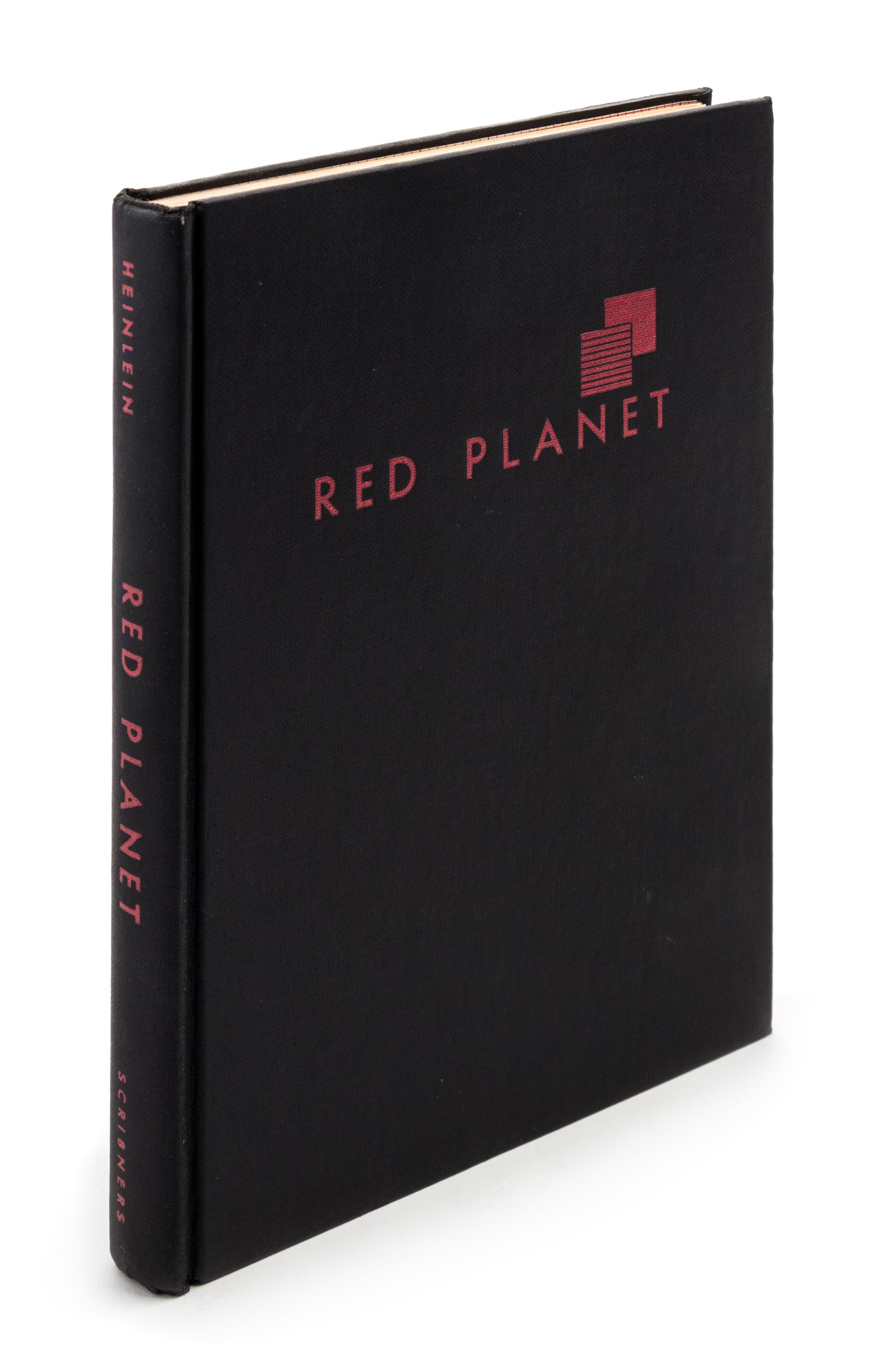 HEINLEIN, ROBERT A. Red Planet. New York, 1949. First edition, signed.