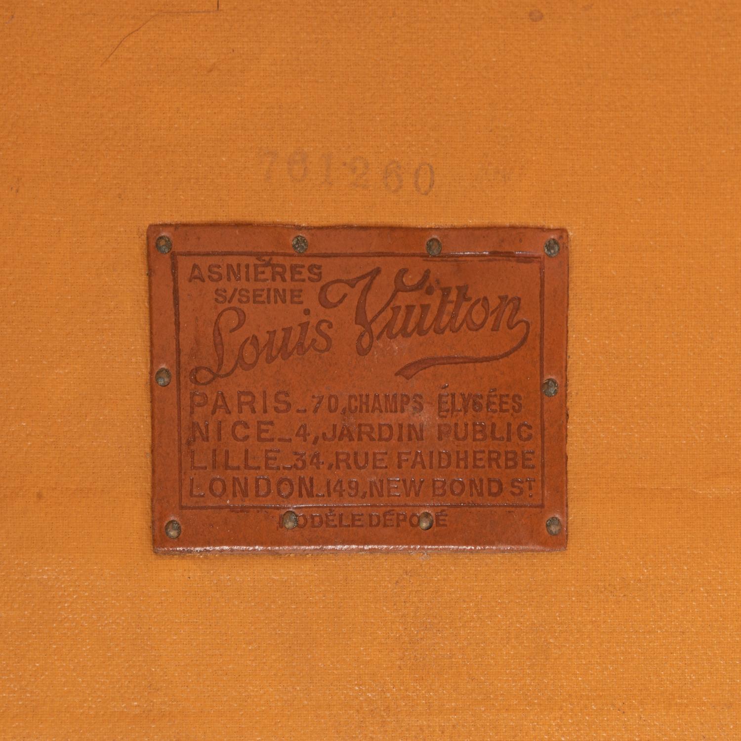 Louis Vuitton Wadrobe Steamer Trunk, Early 20th Century