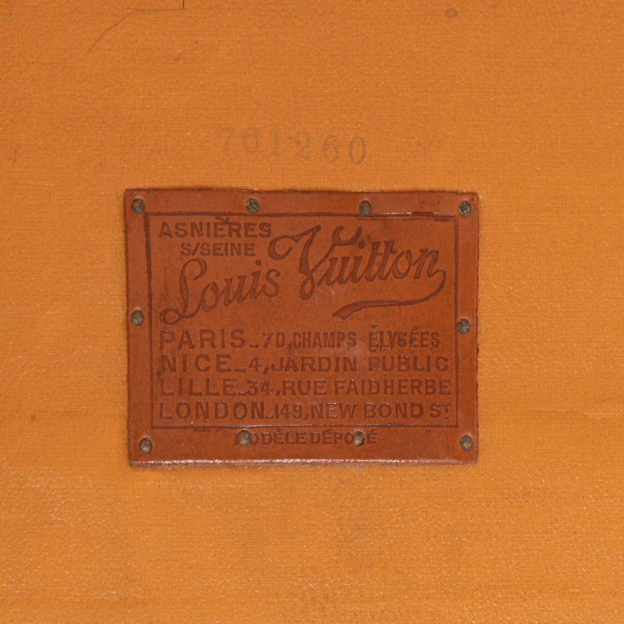 Louis Vuitton Wadrobe Steamer Trunk, Early 20th Century