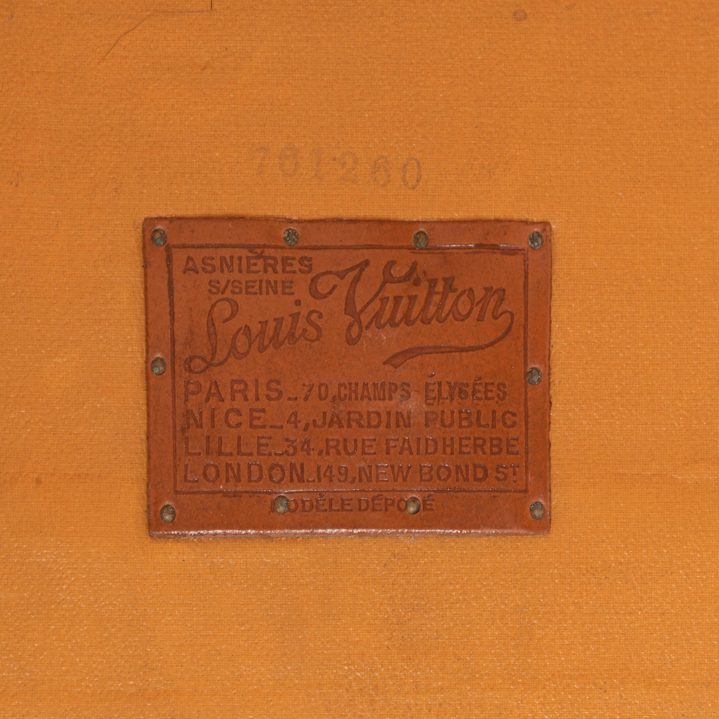 Louis Vuitton Wadrobe Steamer Trunk, Early 20th Century