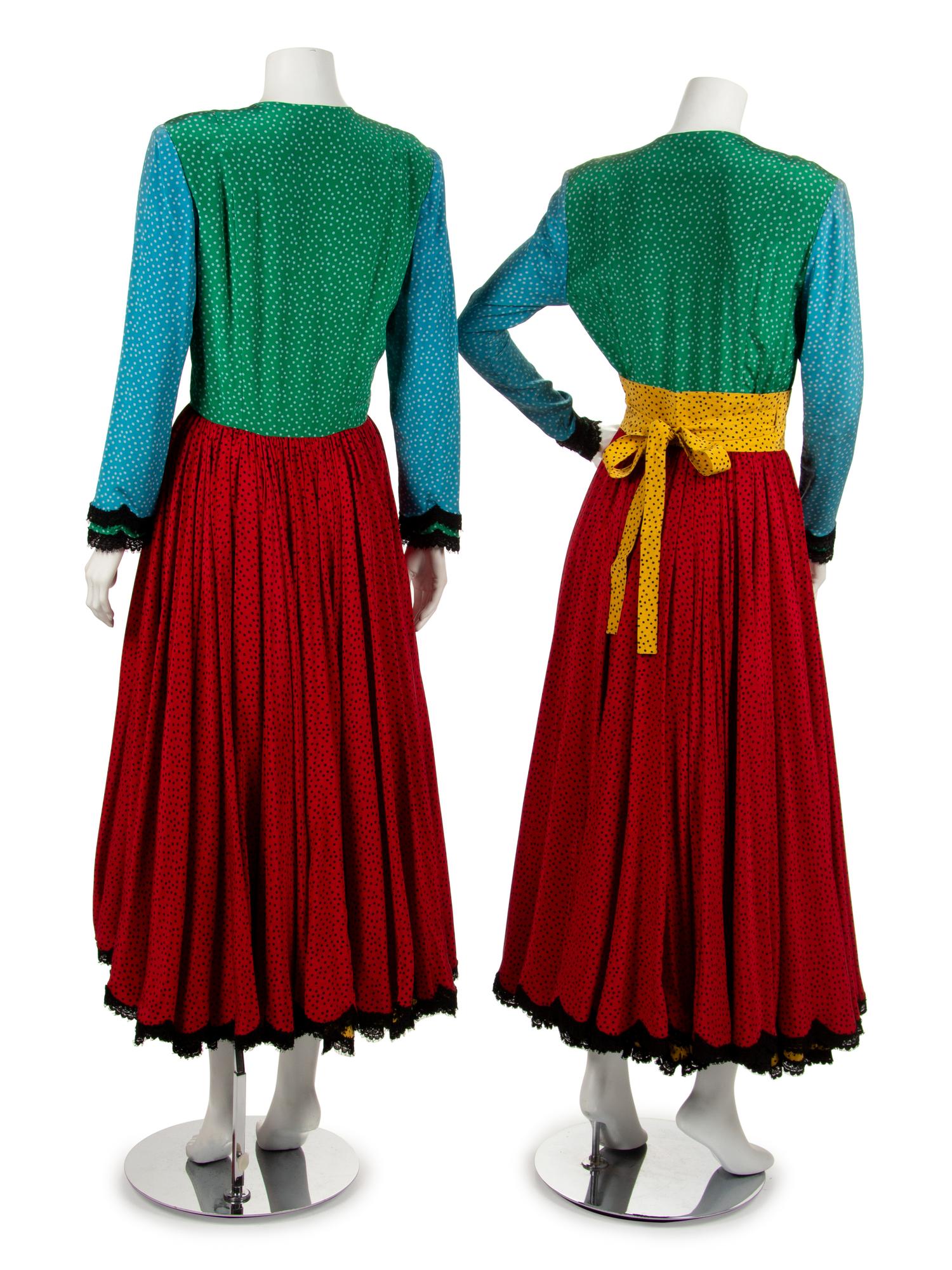 Two Geoffrey Beene Dresses, Spring 1988