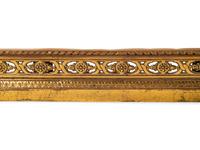 A Louis XVI Style Brass Fire Fender and Chenets