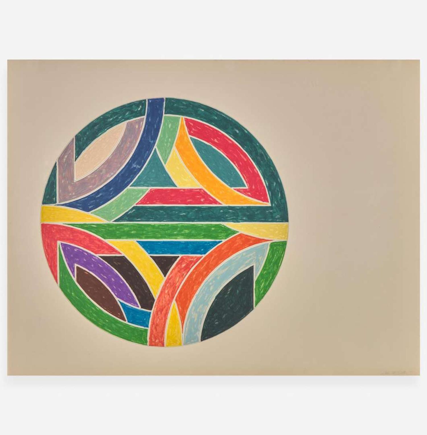 Frank Stella (American, b. 1936) Sinjerli Variation IV, from Sinjerli Variations