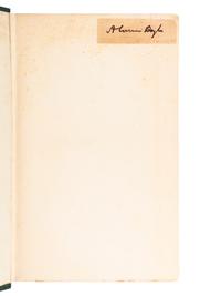DOYLE, Arthur Conan, Sir (1859-1930). Land of Mist . London: Hutchinson & Co., [1926].