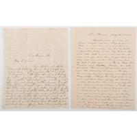 Civil War Archive of John McGraw, 6th Michigan Infantry, Incl. Correspondence from New Orleans and Vicksburg