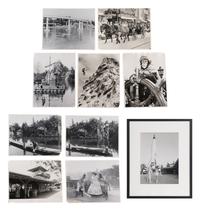 [DISNEYLAND]. A collection of 10 photographs from the early years of Disneyland.