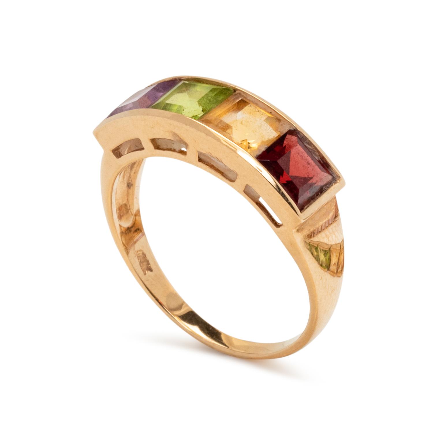 MULTICOLOR GEMSTONE SET