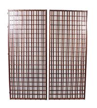 A Japanese Style Wood Shoji Screen Height 95 1/2 x width 82 inches. — 20TH CENTURY