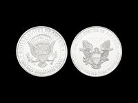 [PRIVATE ISSUE] Two 1/2-Pound Silver Rounds