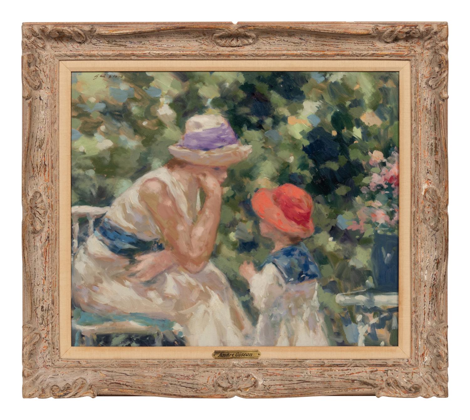 Woman and Child in a Park